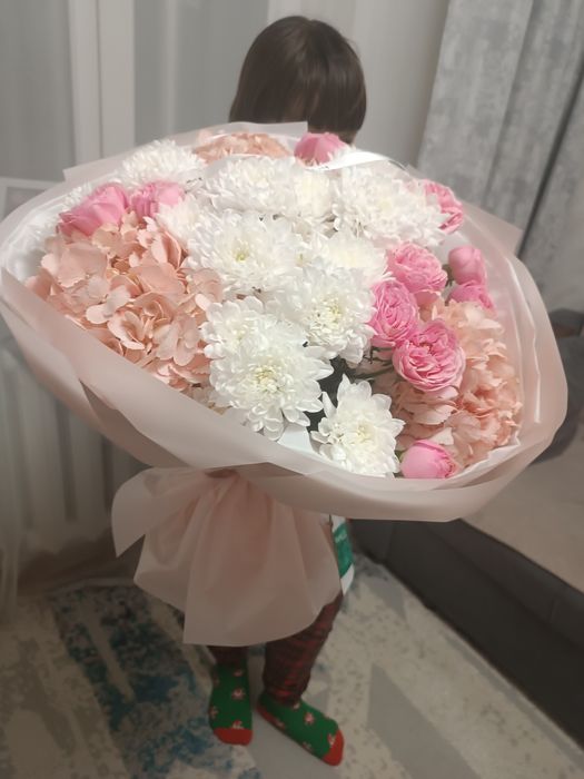 Букет цветов свежий