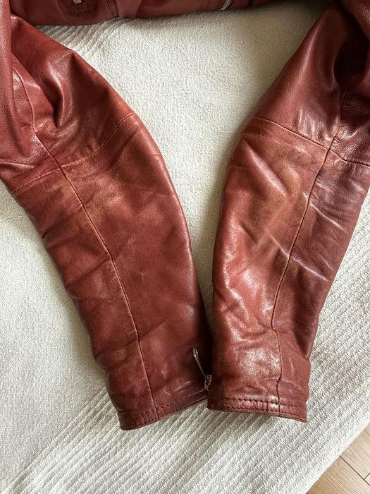 Яке от естествена кожа Freaky Nation