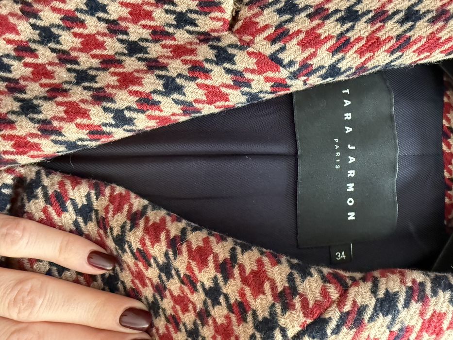 Tara Jarmon палто пепит 34 размер