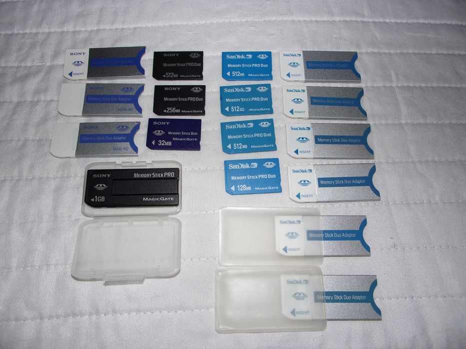 Carduri Sony ProDuo made in Japan