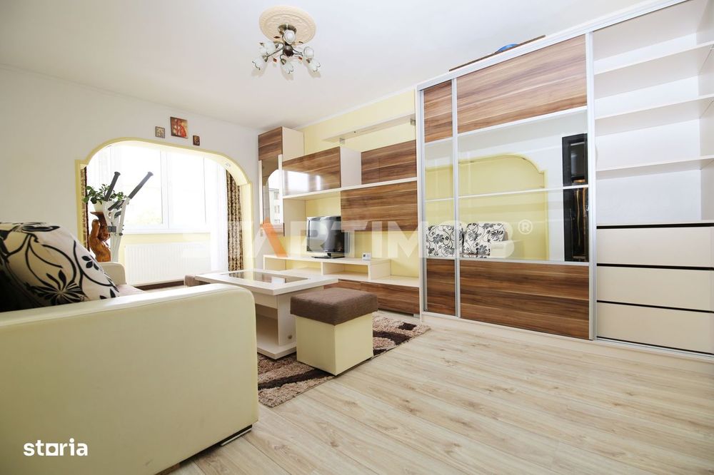 Apartament mobilat doua camere cu parcare Calea Bucuresti