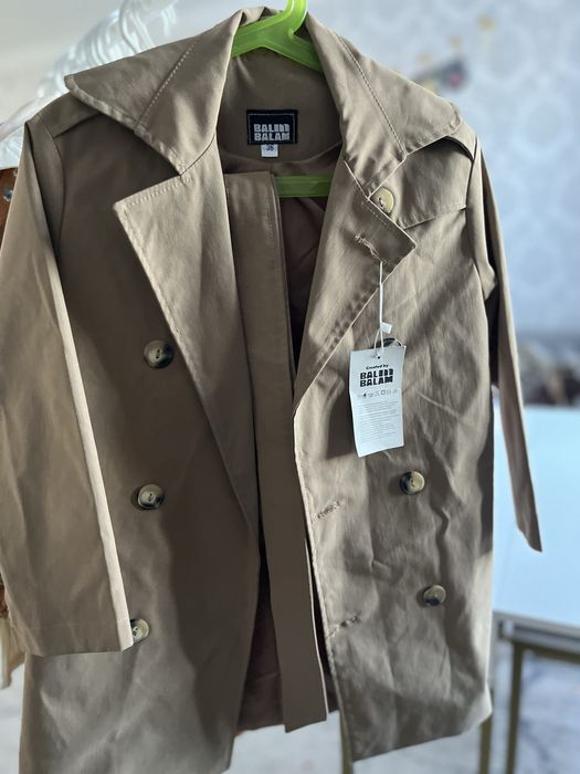 Тренч пальто для девочек