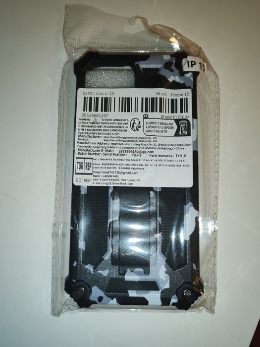 Husa iPhone 15, model Tanc