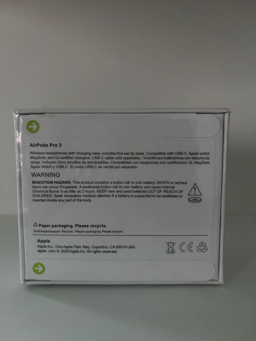 Apple AirPods Pro 3 (не е Samsung,Huawei,Iphone)