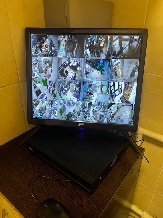 Видеонаблюдения комплект с установкой камера видеорегистратор