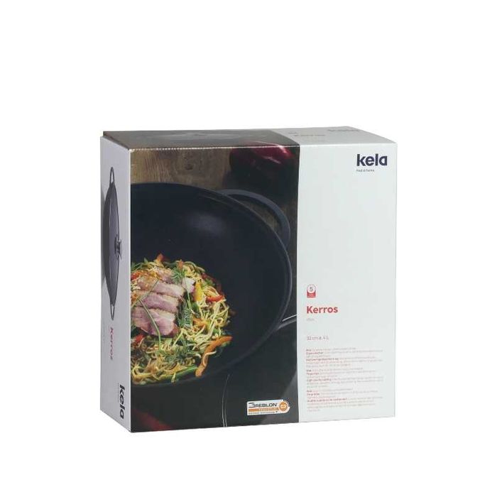 KELA Wok cu capac 32 cm KERROS