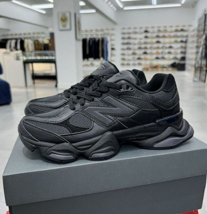 New Balance 9060 Black Нови Черни Маратонки [35-46 Номер]