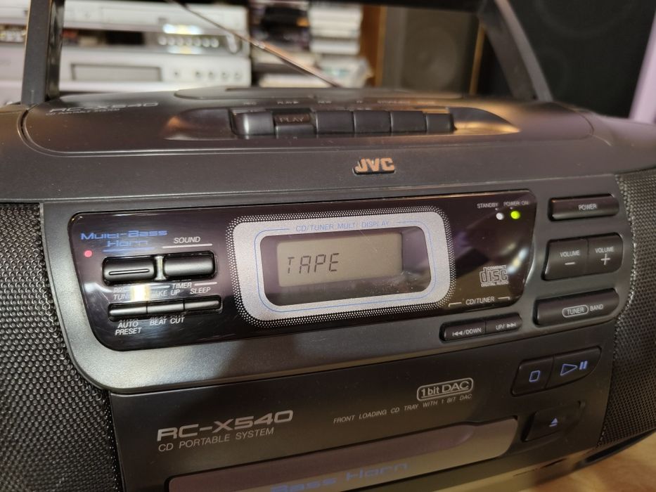 Radiocasetofon cu CD JVC RC-X540 Boombox