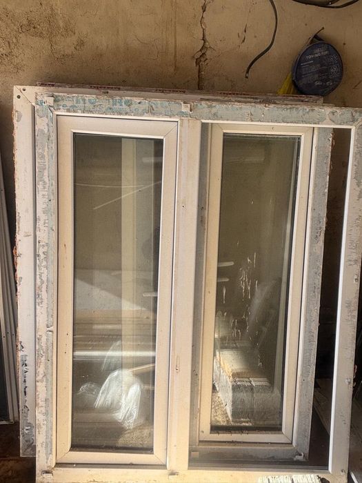 Пластик терезе және бу шпалдар сатылады