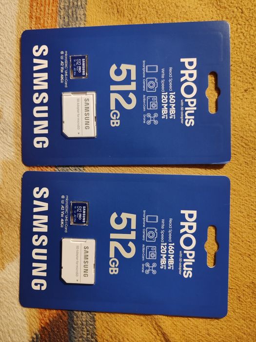 Samsung Pro Plus 512 GB sigilat