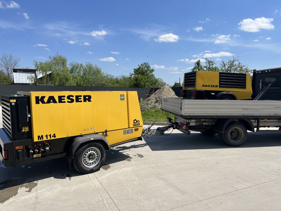Inchiriere motocompresoare Atlas Copco / KaeserM125/M123/M43