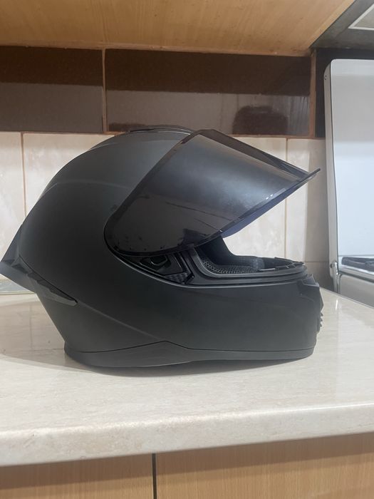 Casca moto negru mat