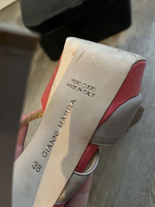 Sandale cu toc Gianni Marra