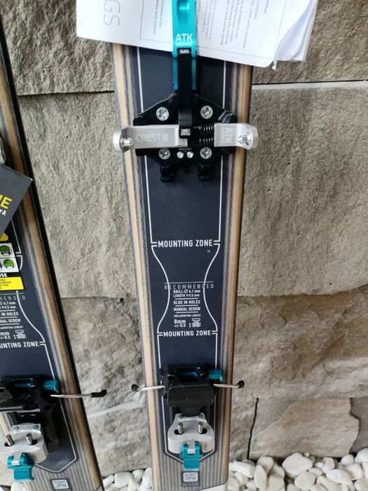 Schiuri ski tura Salomon Mtn 96 Carbon + legaturi Atk Crest 8 Nou! 174