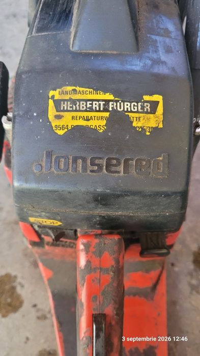 Vând drujbă JONSERED, folosită