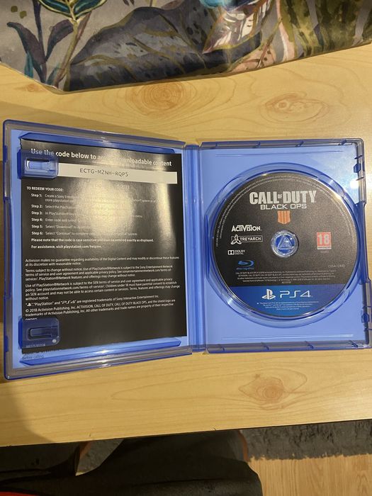 Игра За PS4 Call Of Duty Black Ops 4