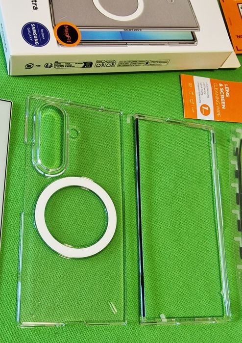 Husa Ultra Hybrid Samsung Z Fold 8 Ultra,cu folie sticla.