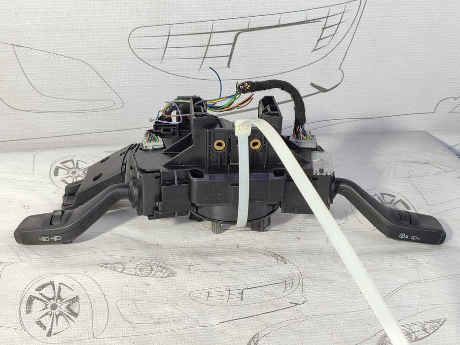 Ansamblu manete comenzi volan + spiră Ford Kuga I 3M5T6A75AE 2012 / [2008-2012] / (5B3)