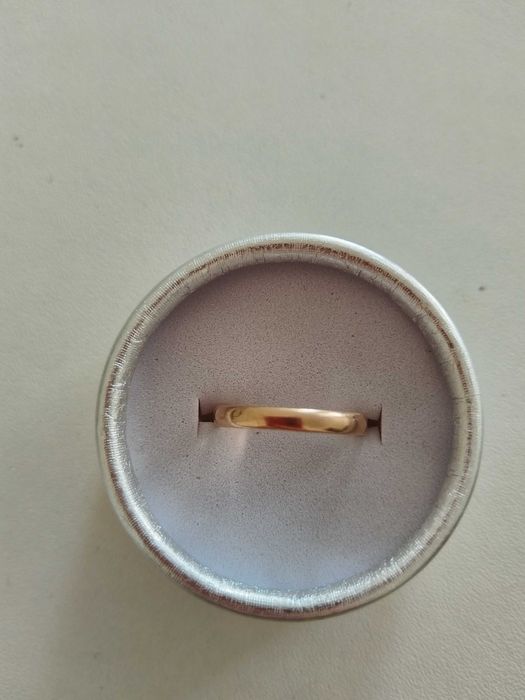 Золото обручалка 585