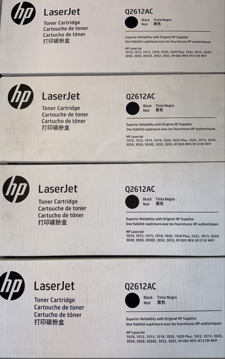 Тонер касета Q2612AC - HP 12A - оригинална - нова