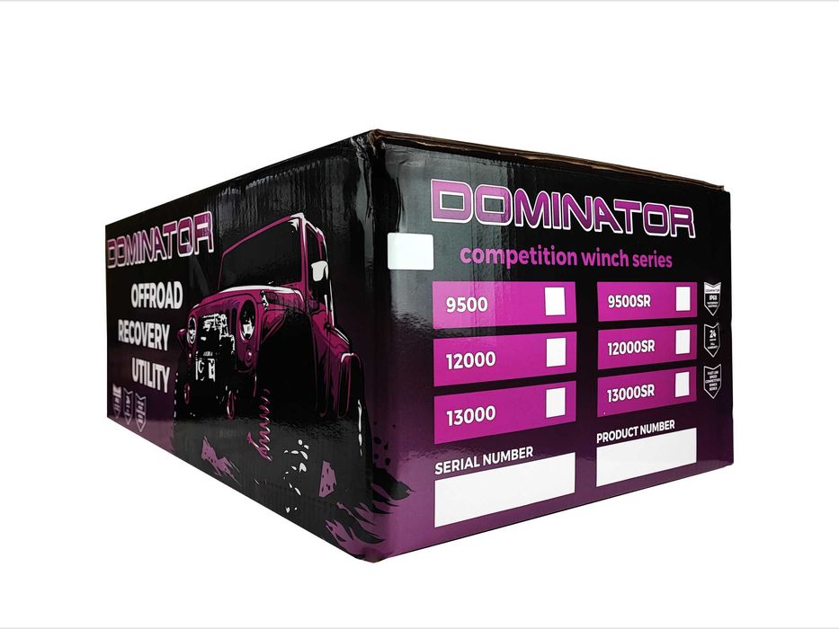 Лебедка DOMINATOR D95000SR 12V/24V