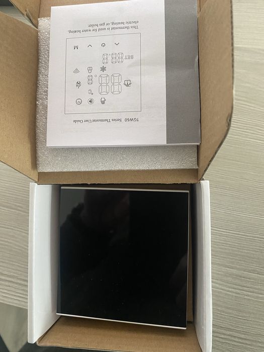 Termostat BEOK TGW60B pentru încălzire prin pardoseală WiFi,