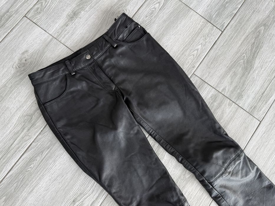 Pantaloni piele Highway moto opium rock
