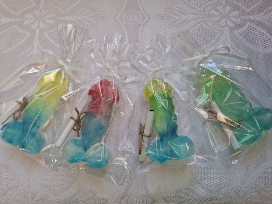 Промо!!!Ароматни глицеринови сапунчета за ергенски/момински партита