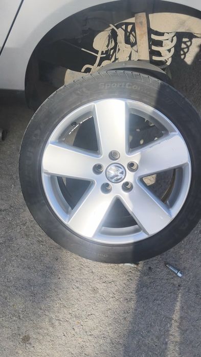 Алуминиеви джанти с гуми 5x112 17