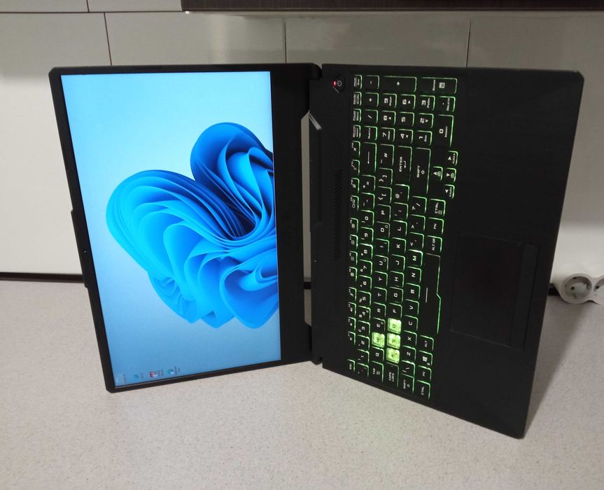 Laptop Gaming RTX 3050 ASUS led 144Hz placa video dedicata NVIDIA 16GB