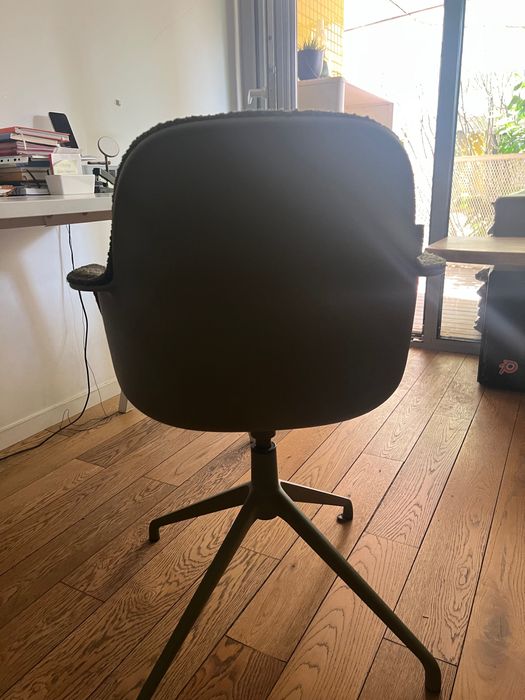 Scaun birou rotativ din textil Albert Kuip Arms Zuiver