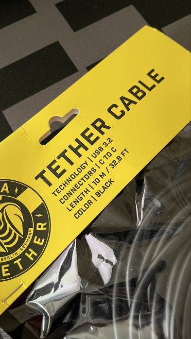 USB-C Кабел 10 метра Tether кабел – 10M 5G (CobraUnion / CobraTether)