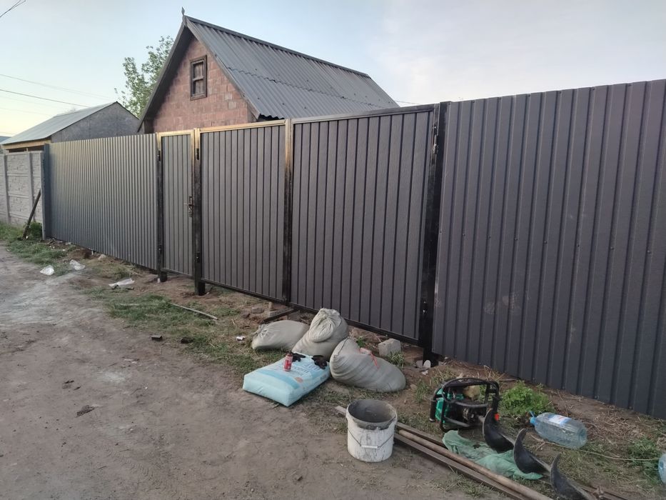 Заборы Павлодар даставка устоновка