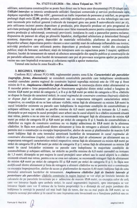 Teren de 681 mp, aproape de padure – liniste, aer curat si racoare naturala!
