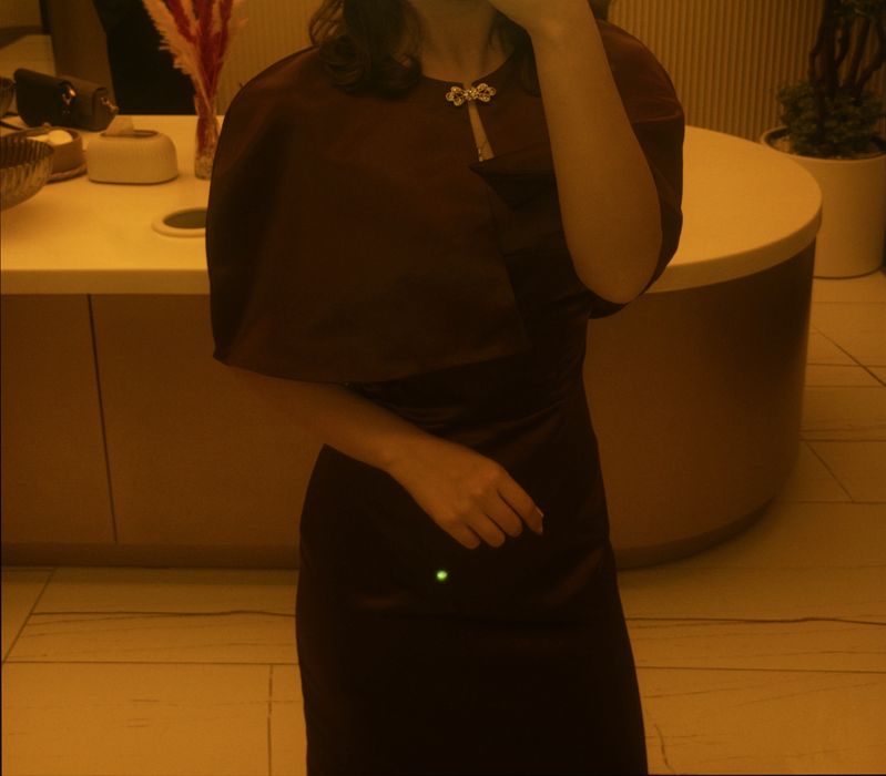 Платье коричневоое