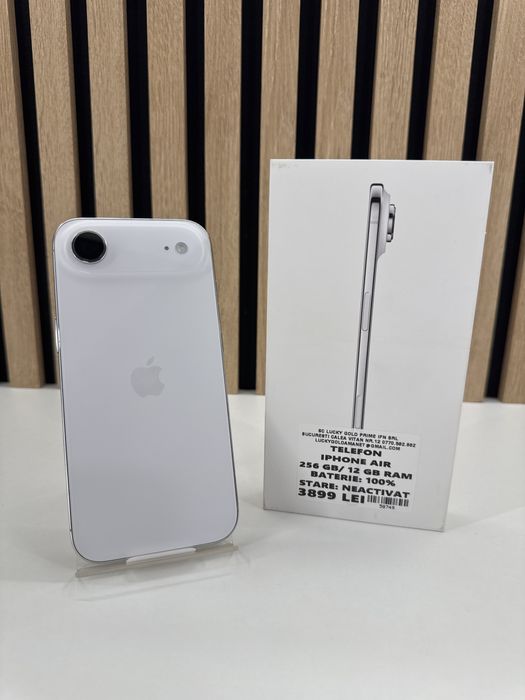 Iphone Air 256Gb/100% Baterie NOU!! GARANTIE/FACTURA #58749