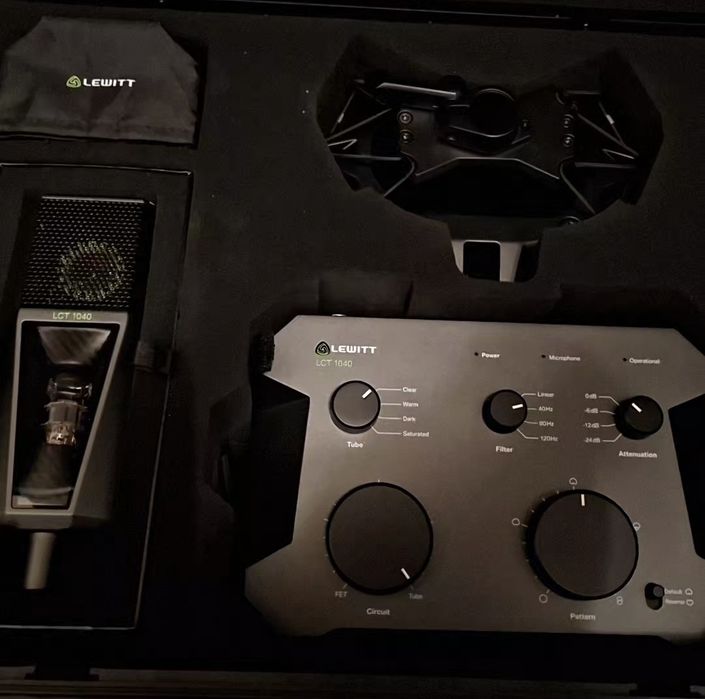 Lewitt lct 1040 uad bock 187 microfon studio