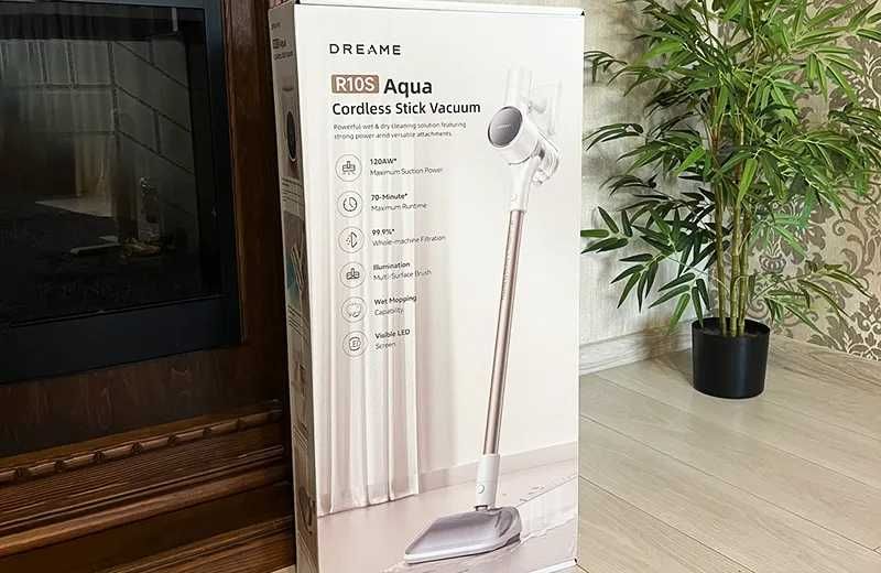 Ручной пылесос Dreame R10S Aqua — 2 в 1 для дома | разумный выбор