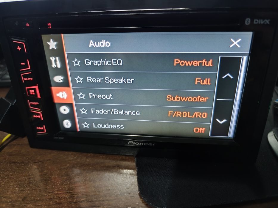 Pioneer avh 270bt Bluetooth usb microfon extern nu Alpine Kenwood Sony