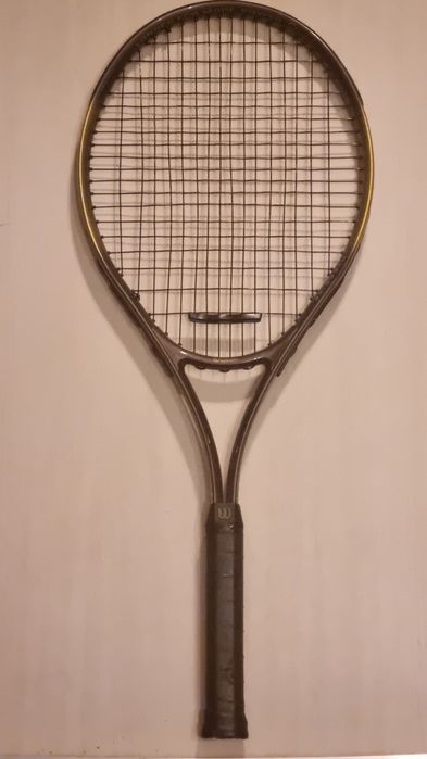 Rachete de tenis Wilson Triad 5.0 si Court Slam Stretch (O) + mingi