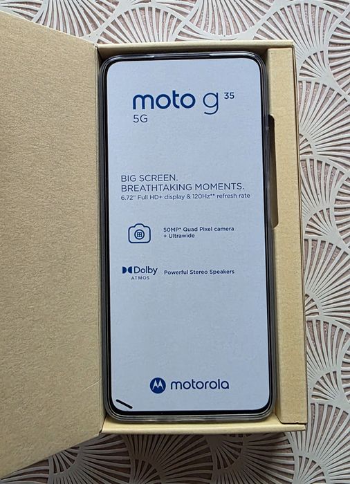 НОВ!С гаранция!Motorolla G35 128GB - Моторола G 35