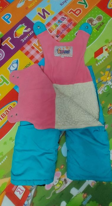 Зимний комбинезон на девочку