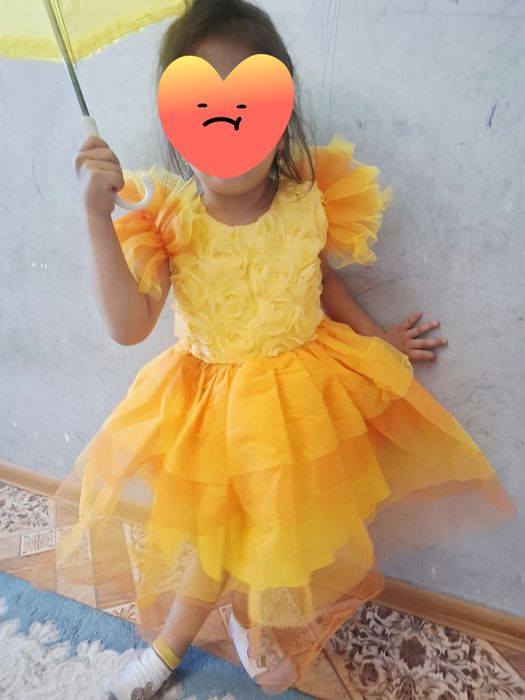 Детская платья 4/5жас қызға барады