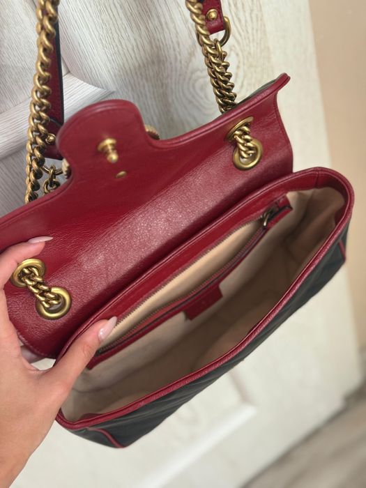 Gucci Marmont flap bag+portofel Gucci