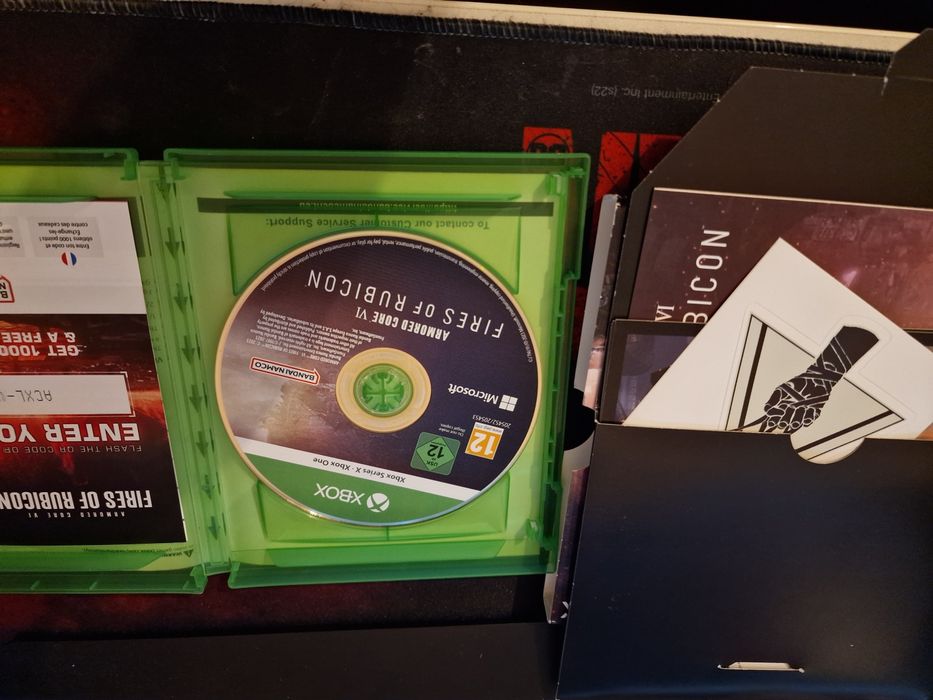 Armored Core 6 fire of Rubicon day one edition xbox one/series X