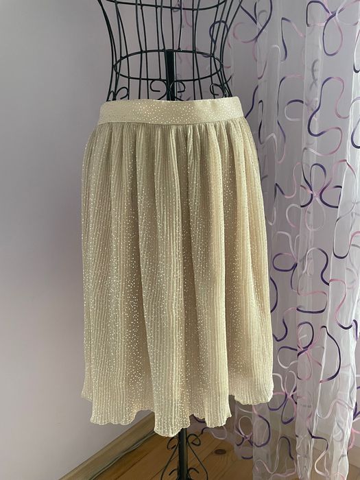 Бежова пола с цип H&M