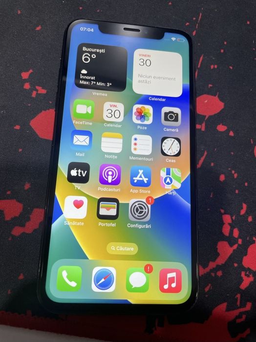 Iphone x negru in stare buna