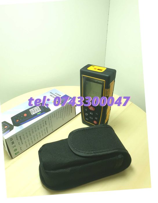 Telemetru Laser Profesional 40 M Precizie  2mm Protectie Ip54 p