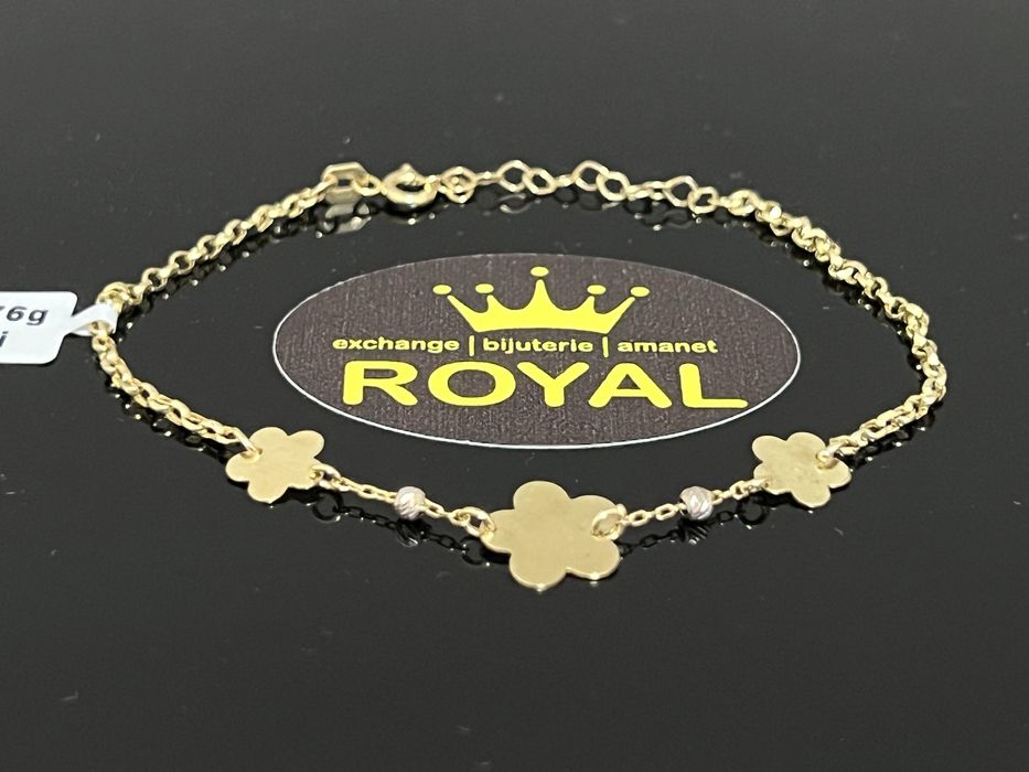 Bijuteria Royal CB : Bratara dama aur 14K 1,76 grame
