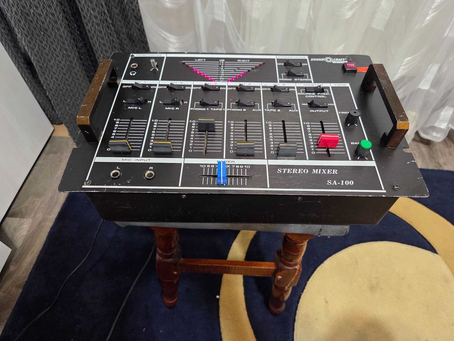 Mixer Audio Preamplificator Sound Craft Conrad SA-100